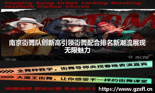 南京街舞队创新高引领街舞配合排名新潮流展现无限魅力
