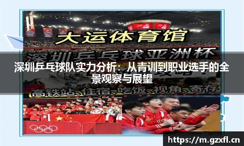 深圳乒乓球队实力分析：从青训到职业选手的全景观察与展望